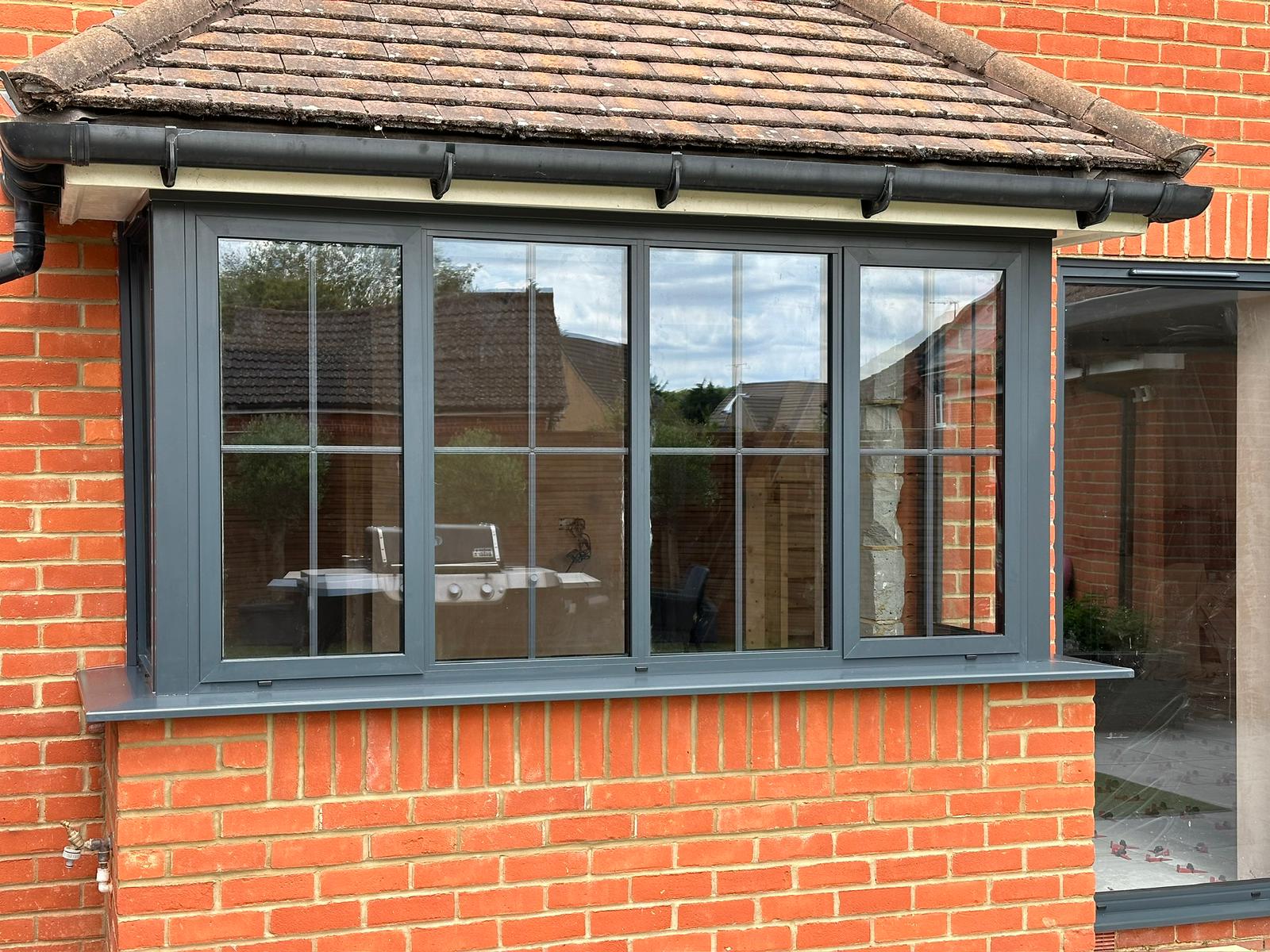 Aluminium casement window installed on an Essex property — project 5