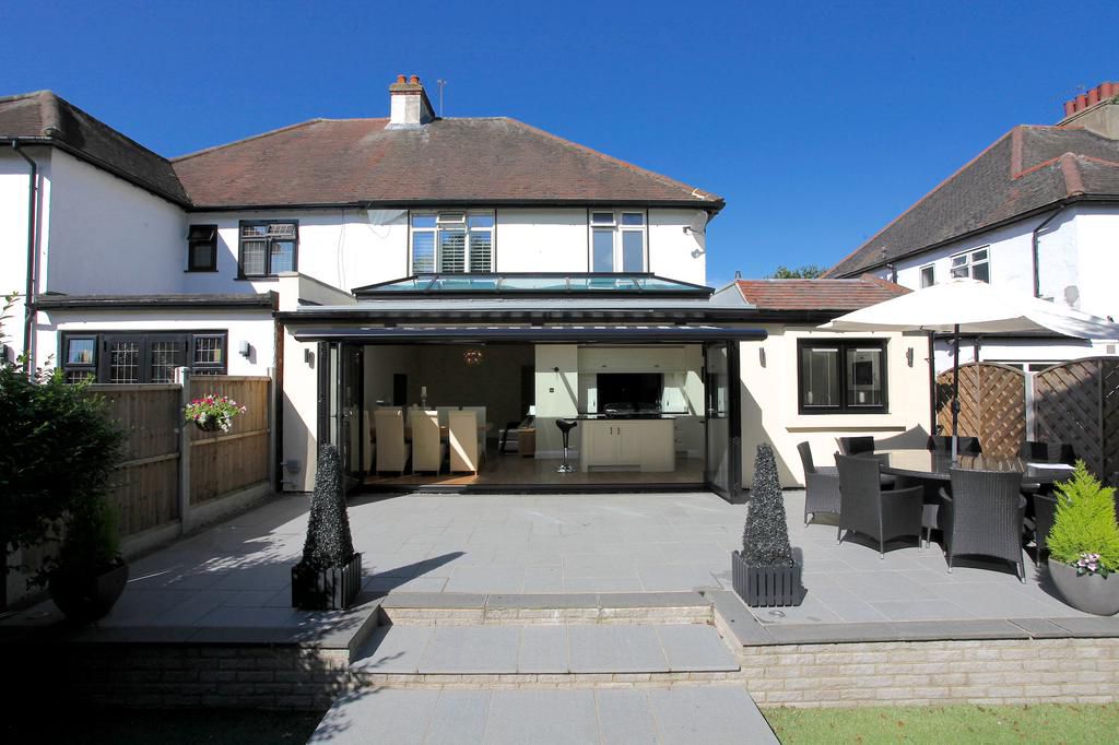 Aluminium bi-fold door installation on an Essex home — project 3